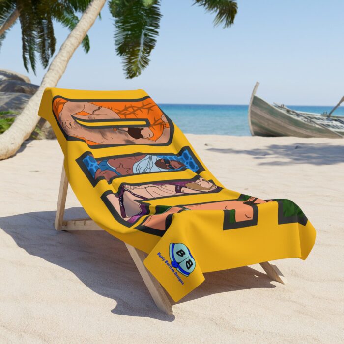 Beach Towel - DILF Cutout - Image 2