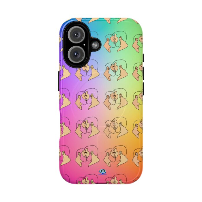 Tough Magnetic iPhone Cases - Bearded Kiss - Image 31
