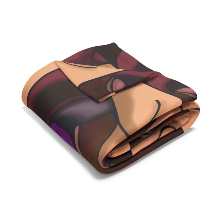 Arctic Fleece Blanket - Kiss Me! - Image 3
