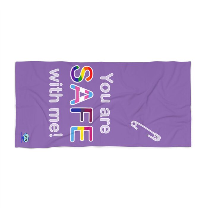 Beach Towel - Safe With Me