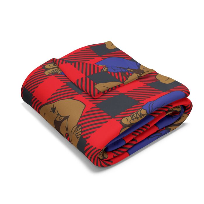 Arctic Fleece Blanket - Teddy Bear Snuggles - Image 7