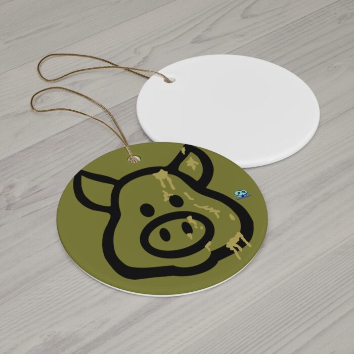 Ceramic Ornament - Cum Pig - Image 2
