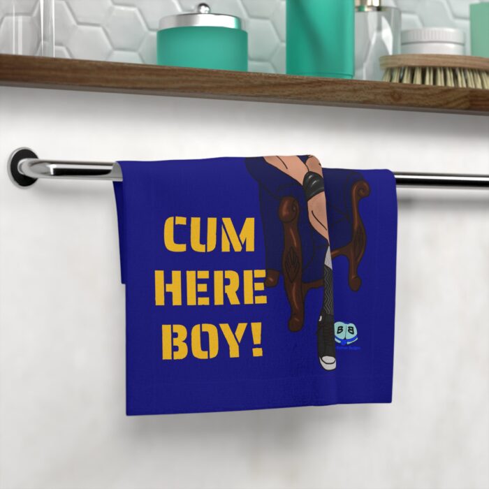 Cum Rag - Leather Chair (Cum Here Boy) - Image 4