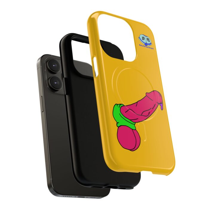 Tough Magnetic iPhone Cases - Pop Art Cock and Ball Stretcher - Image 18
