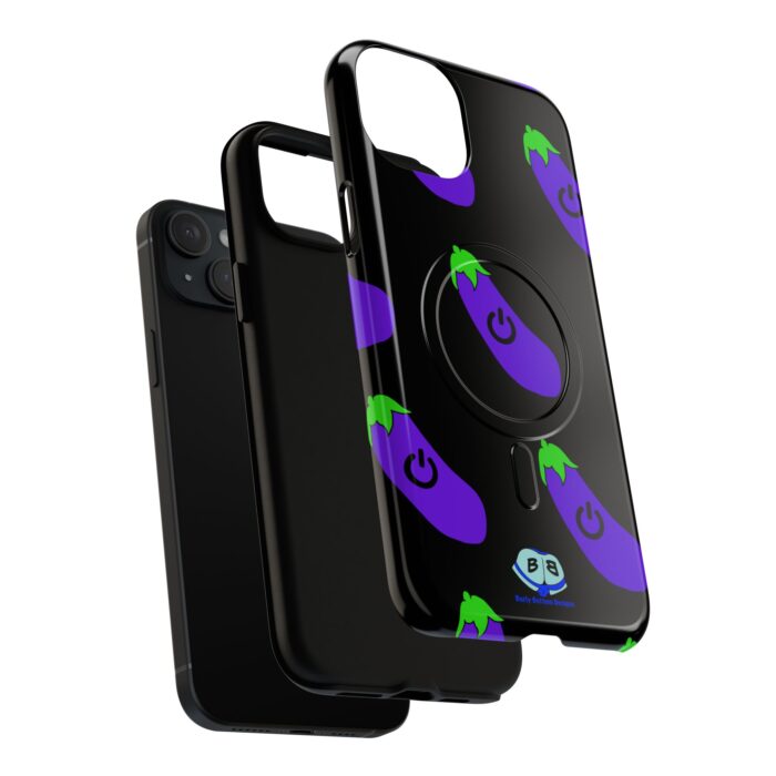 Tough Magnetic iPhone Cases - Power Top / Eggplant - Image 9
