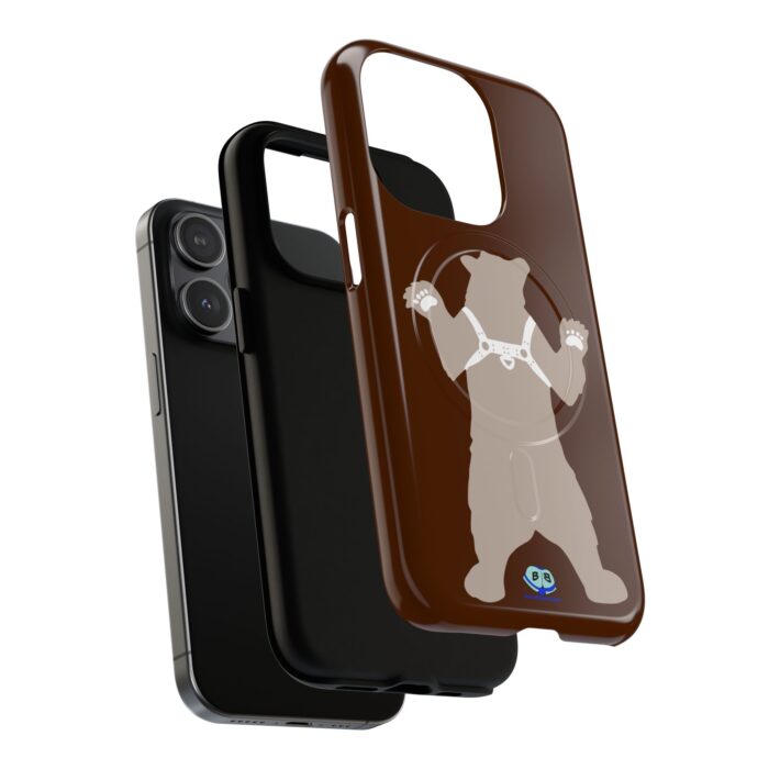 Tough Magnetic iPhone Cases - Leather Bear - Image 6