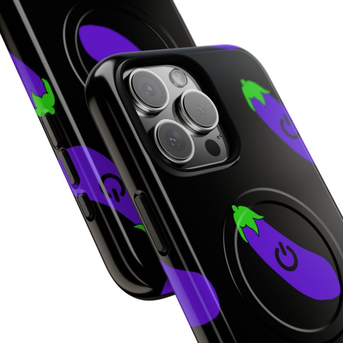 Tough Magnetic iPhone Cases - Power Top / Eggplant - Image 29