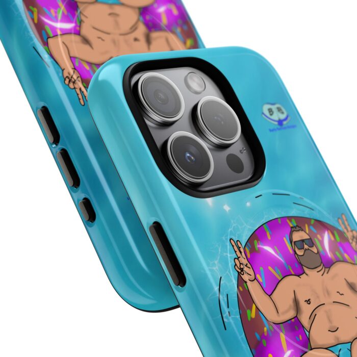 Tough Magnetic iPhone Cases - Peace, Love, and Doughnuts - Image 5