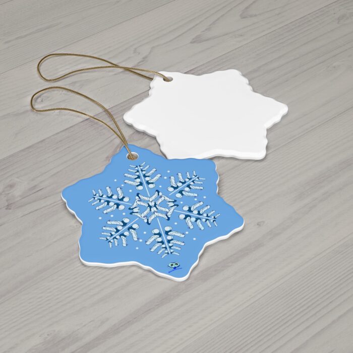 Ceramic Ornament - Snowflake - Image 5
