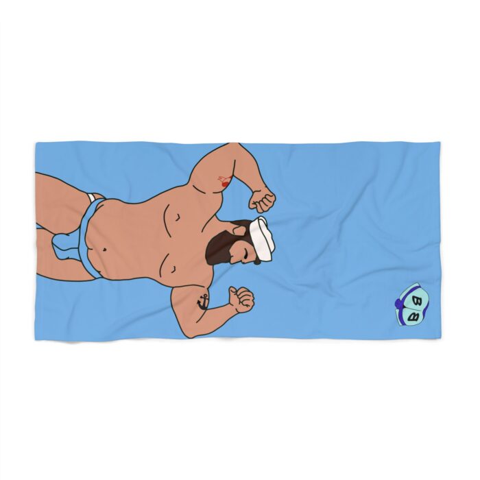 Beach Towel - Burly Sailor