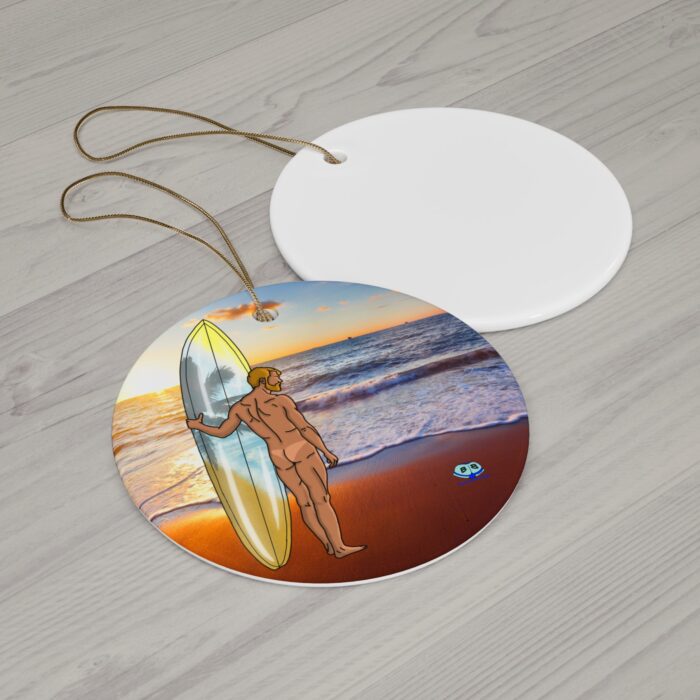 Ceramic Ornament - Tan Lines - Image 2