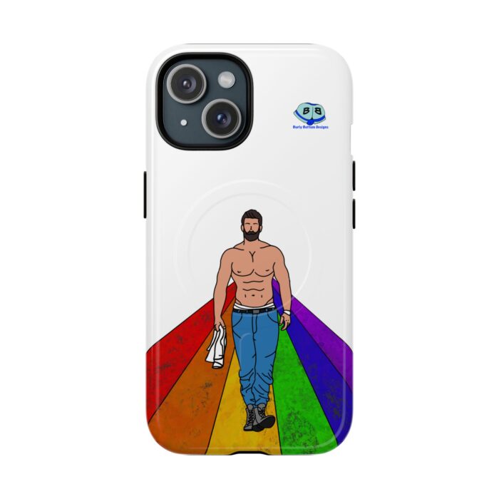 Tough Magnetic iPhone Cases - Rainbow Road