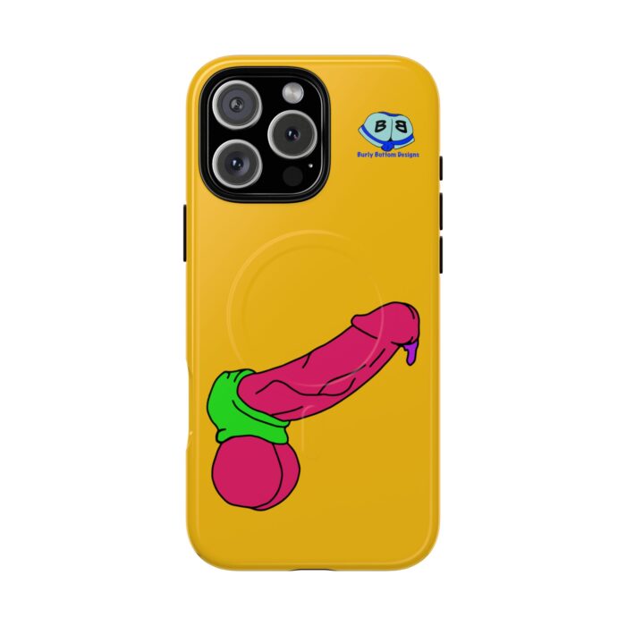 Tough Magnetic iPhone Cases - Pop Art Cock and Ball Stretcher - Image 28