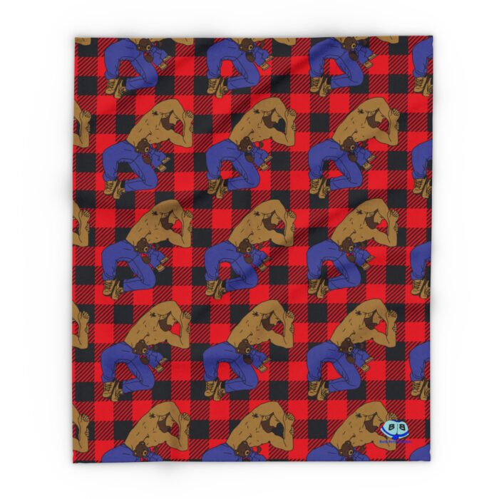 Arctic Fleece Blanket - Teddy Bear Snuggles - Image 5