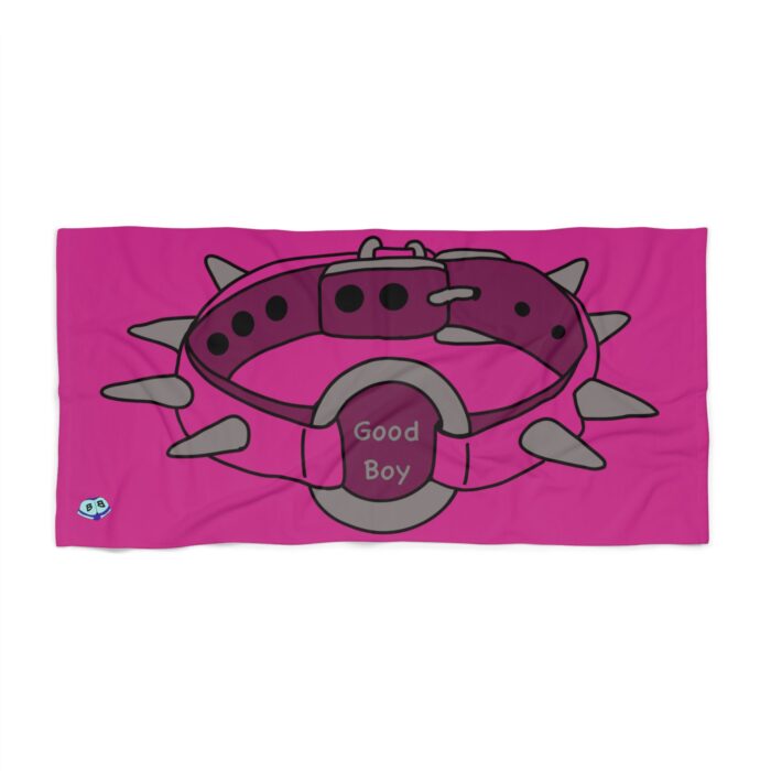 Beach Towel - Spiked Collar
