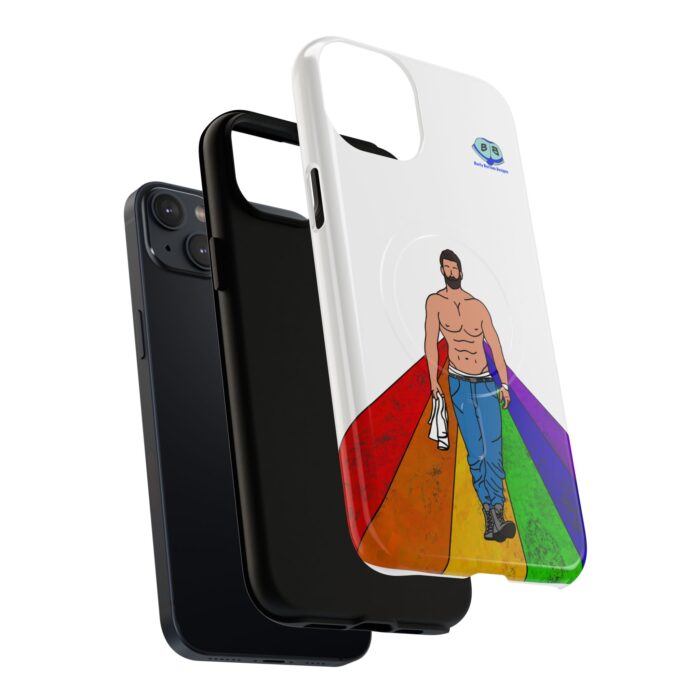 Tough Magnetic iPhone Cases - Rainbow Road - Image 21