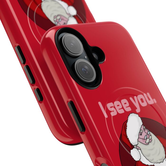 Tough Magnetic iPhone Cases - Santa Sees You - Image 32