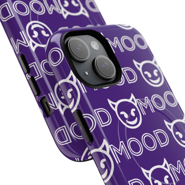 Tough Magnetic iPhone Cases - Mood Devil Emoji - Image 2