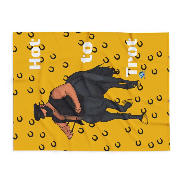 Arctic Fleece Blanket - Hot to Trot - Image 2