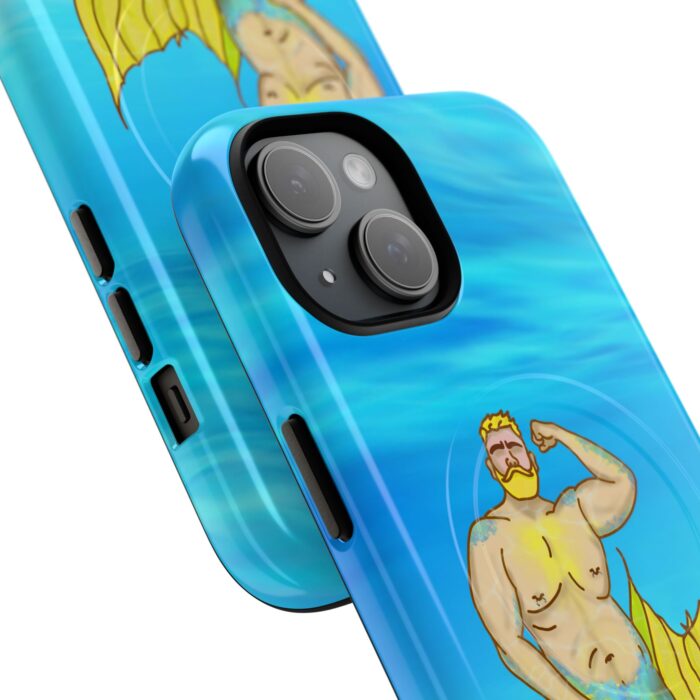 Tough Magnetic iPhone Cases - MerCub Yellow - Image 2