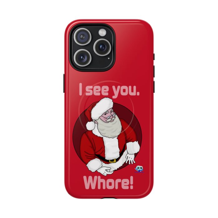 Tough Magnetic iPhone Cases - Santa Sees You - Image 10