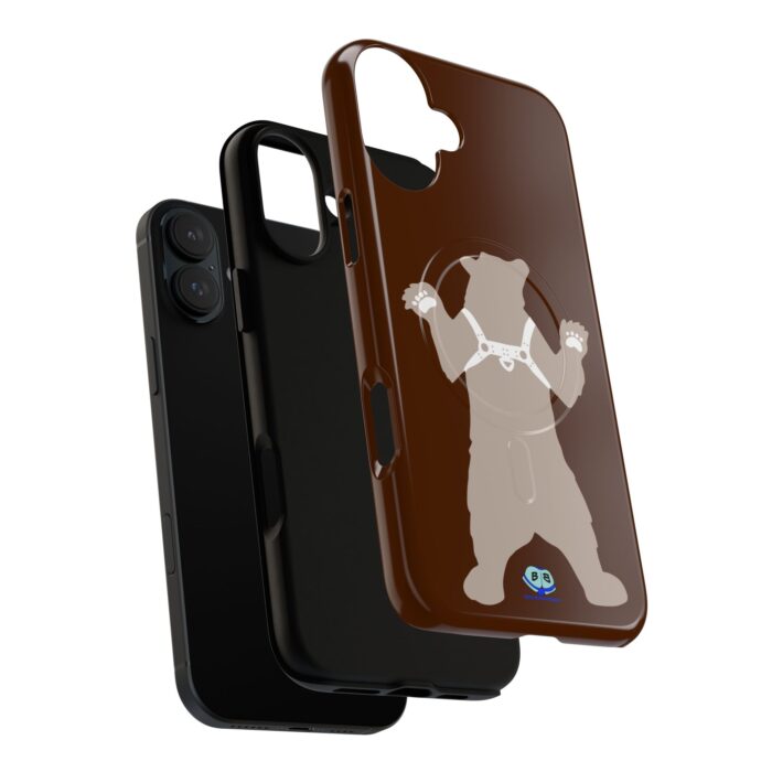 Tough Magnetic iPhone Cases - Leather Bear - Image 36