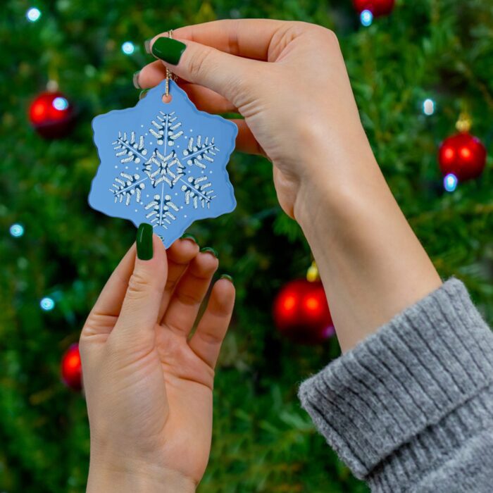 Ceramic Ornament - Snowflake - Image 6