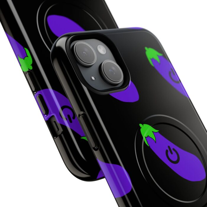 Tough Magnetic iPhone Cases - Power Top / Eggplant - Image 8