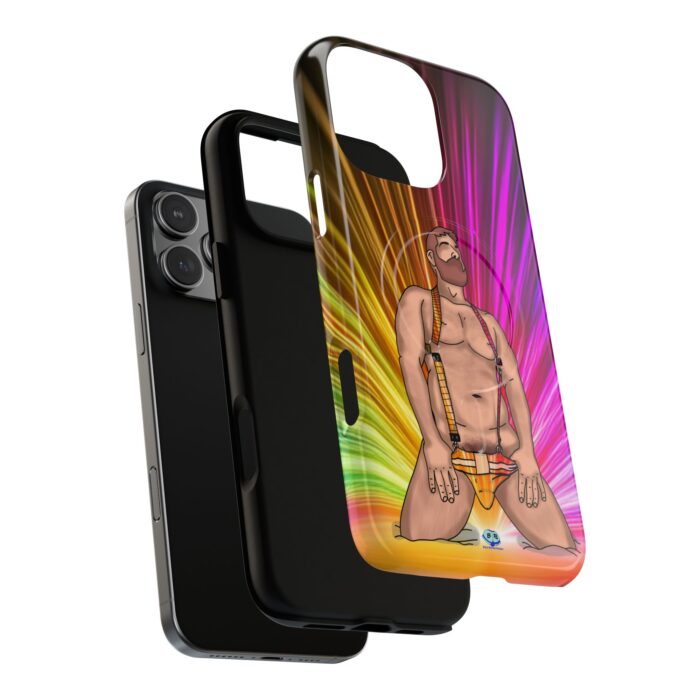 Tough Magnetic iPhone Cases - Neon Circuit - Image 30