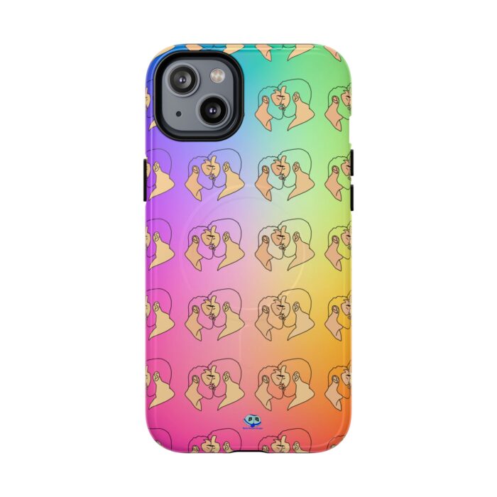 Tough Magnetic iPhone Cases - Bearded Kiss - Image 19