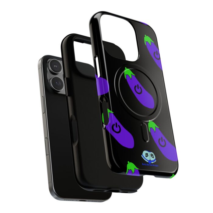 Tough Magnetic iPhone Cases - Power Top / Eggplant - Image 27