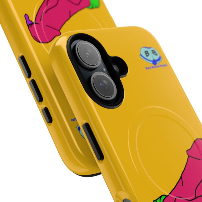 Tough Magnetic iPhone Cases - Pop Art Cock and Ball Stretcher - Image 32