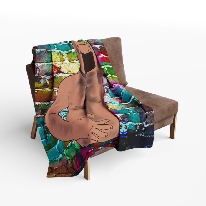 Arctic Fleece Blanket - Hairy Pits - Image 8