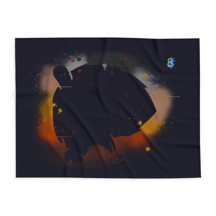 Arctic Fleece Blanket - Bear Paint - Image 5