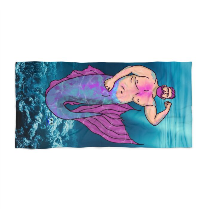 Beach Towel - MerCub Pink