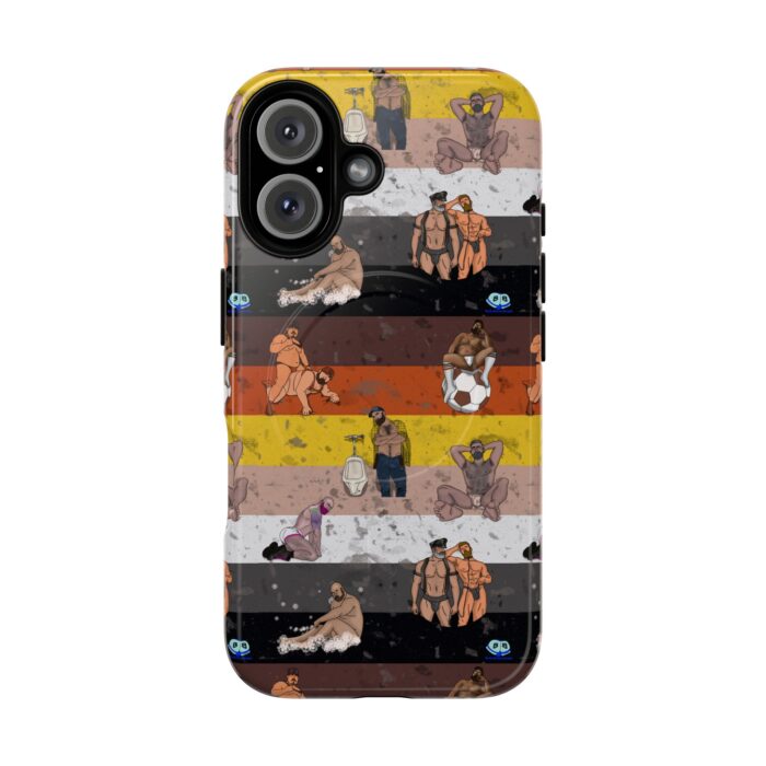 Tough Magnetic iPhone Cases - Bear Collage - Image 31