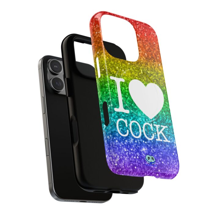 Tough Magnetic iPhone Cases - I Heart Cock - Image 27