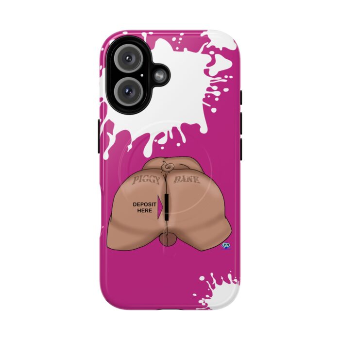Tough Magnetic iPhone Cases - Piggy Bank - Image 31