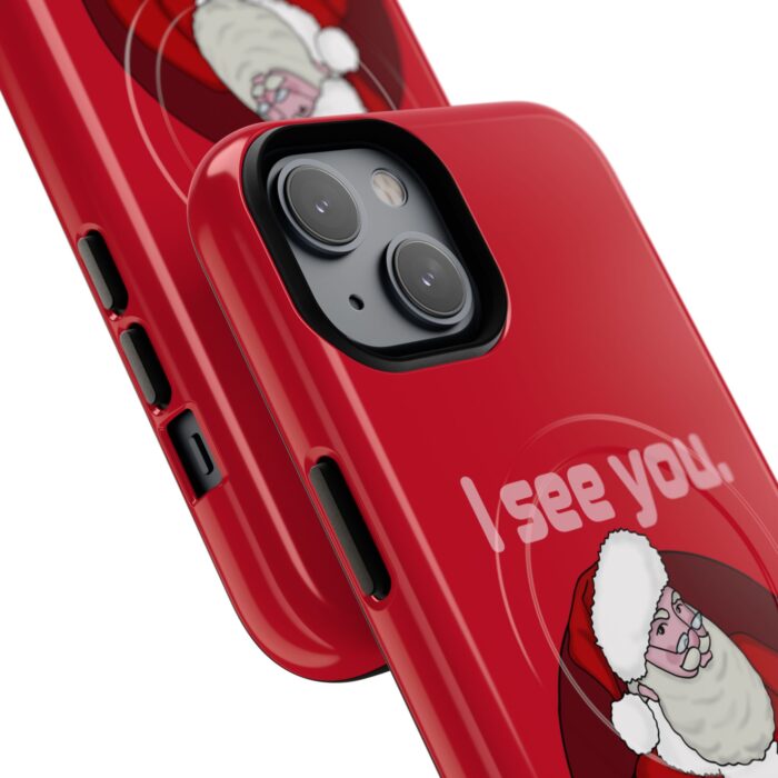 Tough Magnetic iPhone Cases - Santa Sees You - Image 14