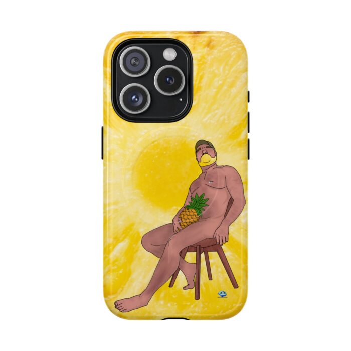 Tough Magnetic iPhone Cases - Pineapple Makes it Sweet - Image 4
