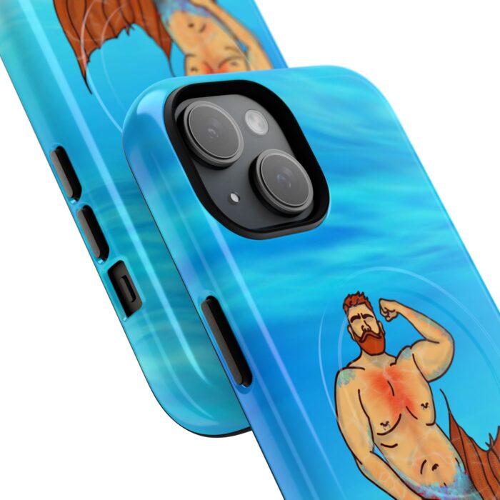 Tough Magnetic iPhone Cases - MerCub Orange - Image 2