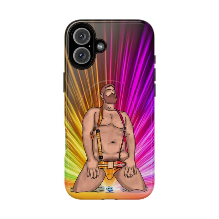 Tough Magnetic iPhone Cases - Neon Circuit - Image 34