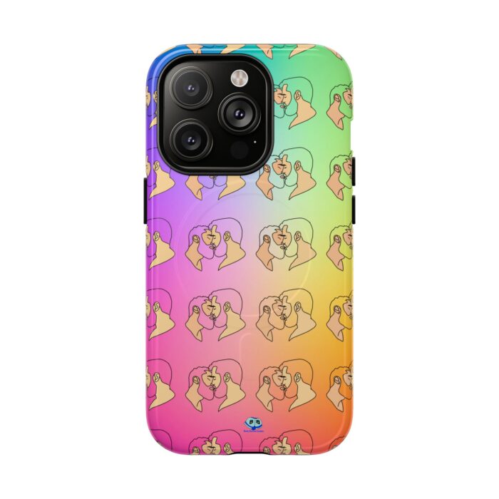 Tough Magnetic iPhone Cases - Bearded Kiss - Image 16