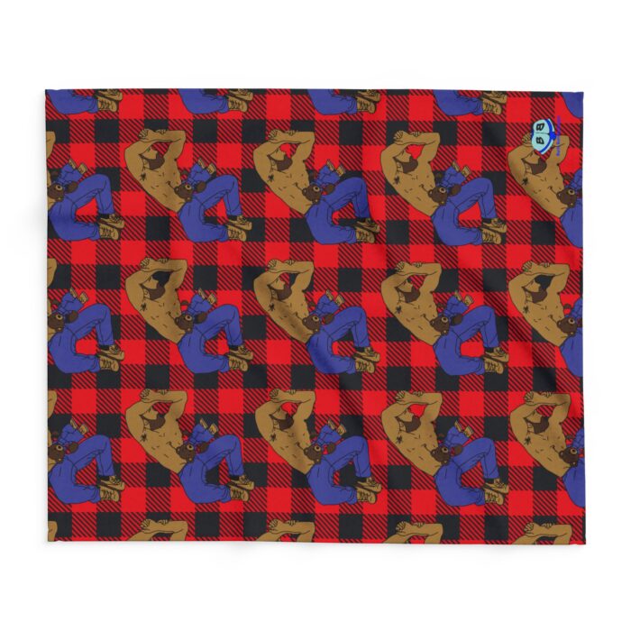 Arctic Fleece Blanket - Teddy Bear Snuggles - Image 6