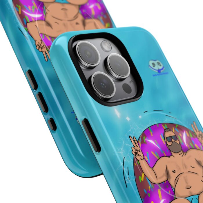 Tough Magnetic iPhone Cases - Peace, Love, and Doughnuts - Image 11