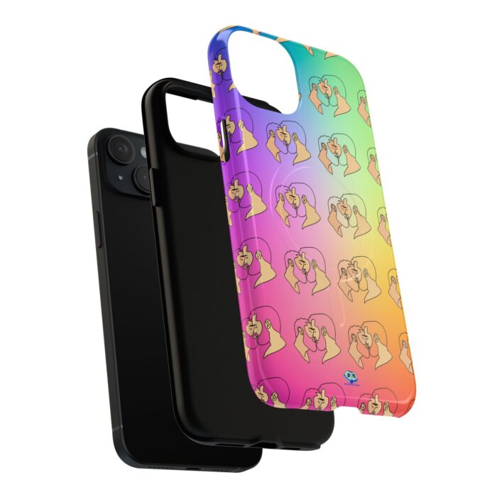Tough Magnetic iPhone Cases - Bearded Kiss - Image 9