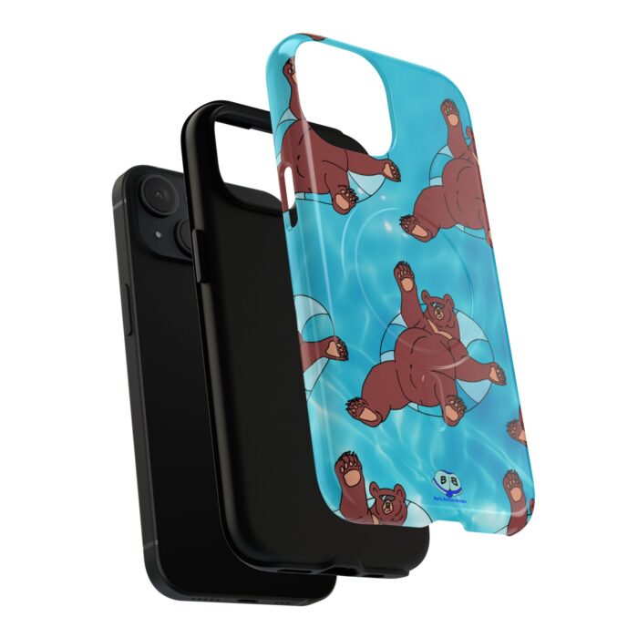 Tough Magnetic iPhone Cases - Inner Tube Bear - Image 3