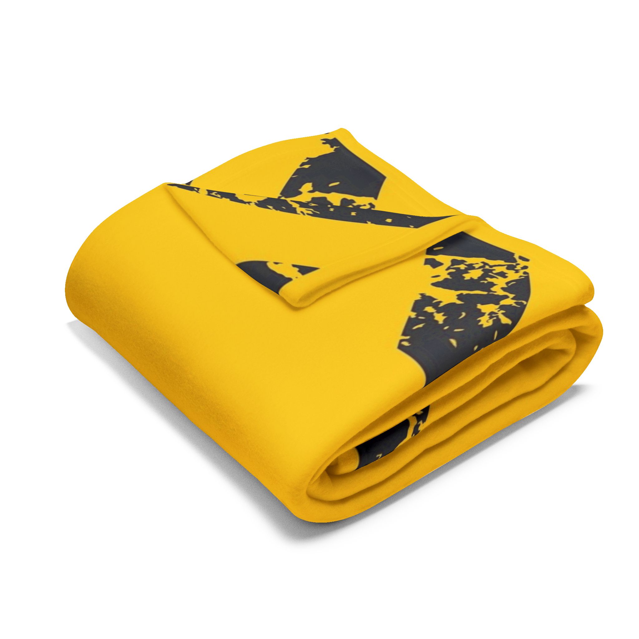 Arctic Fleece Blanket - Road Block - Image 3