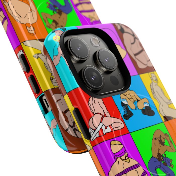 Tough Magnetic iPhone Cases - Color Block Dudes - Image 17