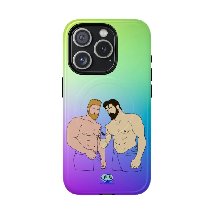 Tough Magnetic iPhone Cases - Locker Room Selfie - Image 4